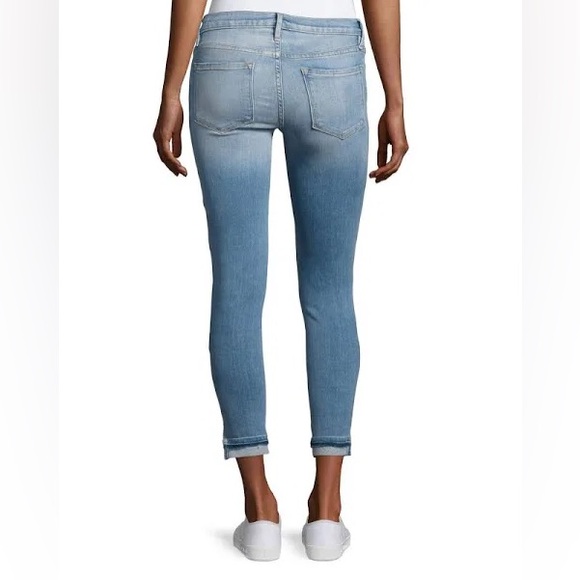 Frame Le Skinny de Jeanne Cropped Jeans Size 24 - Picture 2 of 10